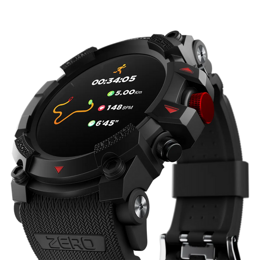 ZERO® Tactical Rugged Smartwatch – The Ultimate Command Center for Your Wrist